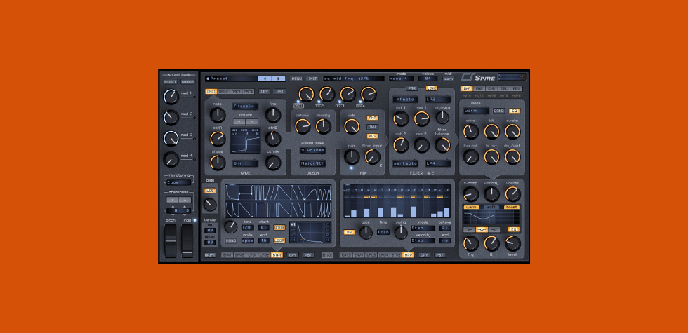 Buy Spire by Reveal Sound - Virtual Polyphonic Software Synthesizer for  Mac/Windows - ADSR Sounds